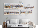 Yekaterinburg Russia Travel Print Wall Art, Panoramic City Art, Travel Art, Wall Decor, Vacation Gift, Framed Canvas Print Or Metal Art