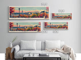 Kirov Russia Travel Art, City Art, Framed Canvas Print or Metal Wall Art, Europe Travel Poster, Panoramic Wall Art, Extra Wide Wall Art