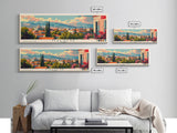 Malatya Turkey Travel Print Wall Art, Panoramic City Art, Travel Art, Wall Decor, Vacation Gift, Framed Canvas Print Or Metal Art