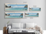 Fernando de Noronha COUNTRY | Framed Travel Poster Canvas Print | Trendy Wall Art | Watercolor Painting | Living Room Art | Unique Art