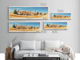 Panoramic Travel Poster Bath, England Canvas Print, Bath, England Painting, England Art, Bath Travel Art, Guest Room Painting