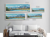 Jose C. Paz, Argentina Travel Poster Panoramic Canvas Print, Jose C. Paz, Argentina Painting, Argentina Art, Jose C. Paz Travel Art, Guest Room Painting