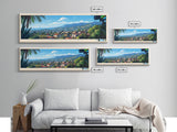 Morogoro, Tanzania Travel Poster Panoramic Canvas Print, Morogoro, Tanzania Painting, Tanzania Art, Morogoro Travel Art, Guest Room Painting