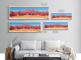 Nyala,  Sudan Travel Poster Panoramic Canvas Print, Nyala,  Sudan Painting,  Sudan Art, Nyala Travel Art, Guest Room Painting