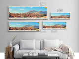 Santa Cruz de la Sierra, Bolivia Panoramic Travel Poster Canvas Print, Santa Cruz de la Sierra, Bolivia Painting, Bolivia Art, Santa Cruz de la Sierra Travel Art, Living Room Painting