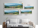 Soledad, Colombia Travel Poster Panoramic Canvas Print, Soledad, Colombia Painting, Colombia Art, Soledad Travel Art, Guest Room Painting