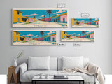 Andulo, Angola Panoramic Canvas Print, Andulo, Angola Painting, Angola Art, Andulo Travel Poster, Travel Art, Guest Room Painting