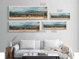 Arba Minch, Ethiopia Panoramic Canvas Print, Arba Minch, Ethiopia Painting, Ethiopia Art, Arba Minch Travel Poster, Travel Art, Housewarming Gift