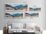 Babahoyo, Ecuador Panoramic Canvas Print, Babahoyo, Ecuador Painting, Ecuador Art, Babahoyo Travel Poster, Travel Art, Vacation Gift