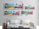 Banfora, Burkina Faso Panoramic Canvas Print, Banfora, Burkina Faso Painting, Burkina Faso Art, Banfora Travel Poster, Travel Art, Guest Room Painting