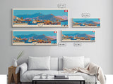 Ica, Peru Panoramic Canvas Print, Ica, Peru Painting, Peru Art, Ica Travel Poster, Travel Art, Guest Room Painting