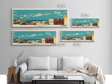 Nugaal, Somalia Panoramic Canvas Print, Nugaal, Somalia Painting, Somalia Art, Nugaal Travel Poster, Travel Art, Guest Room Painting