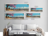 Randburg, South Africa Panoramic Canvas Print, Randburg, South Africa Painting, South Africa Art, Randburg Travel Poster, Travel Art, Guest Room Painting