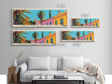 Santa Fe de la Vera Cruz, Argentina Panoramic Canvas Print, Santa Fe de la Vera Cruz, Argentina Painting, Argentina Art, Santa Fe de la Vera Cruz Travel Poster, Travel Art, Guest Room Painting