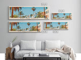 Sidi bel Abbes, Algeria Panoramic Canvas Print, Sidi bel Abbes, Algeria Painting, Algeria Art, Sidi bel Abbes Travel Poster, Travel Art, Vacation Gift