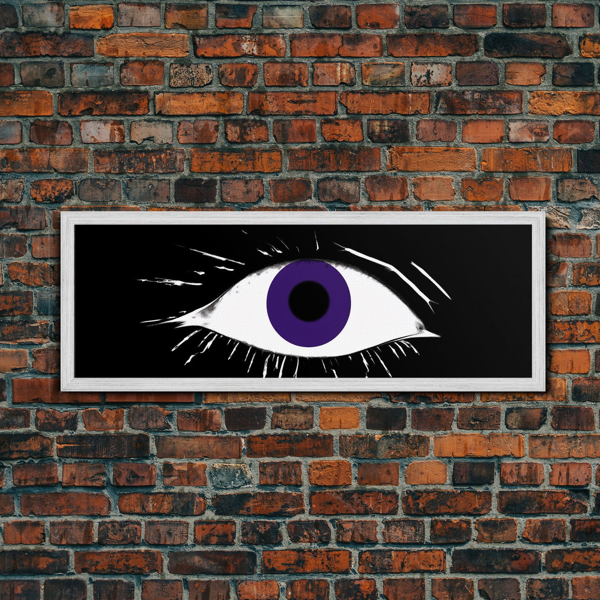 Eye Art Print, Big Eye Art, Canvas Print, Eye Canvas Art, Eye Art Original, Framed Art Print, Wall Decor, Panoramic, Wall Art, Canvas Print