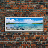 The Beaches of Ishigaki, Okinawa Art, Sunset Photography Beach House Decor, Lake House Art, Framed Canvas Print, Landscape Photography