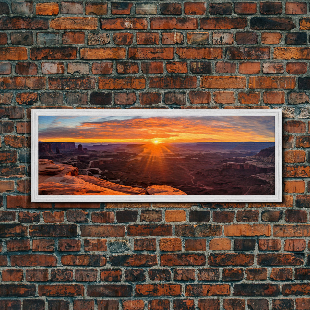 Panoramic of Canyonlands National Park, Extra Large Wall Art, Panoramic Wall Art, Panoramic Print, Landscape Photography, Landscape Print