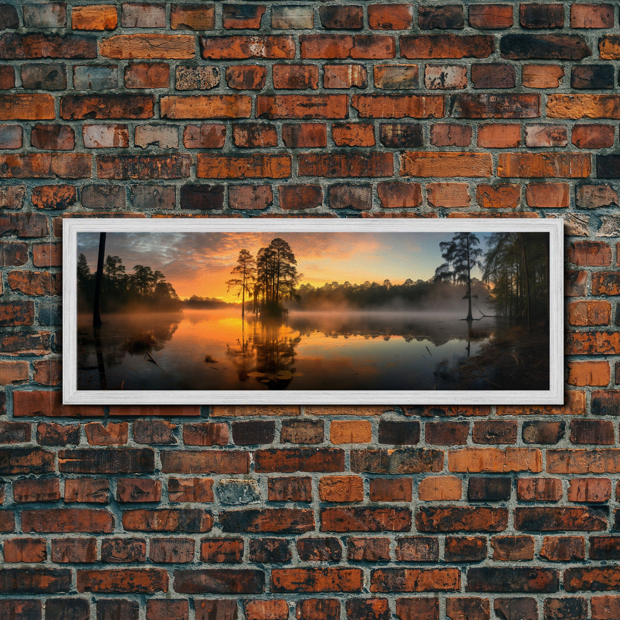 Panoramic of Congaree National Park, Extra Large Wall Art, Panoramic Wall Art, Panoramic Print, Landscape Photography, Landscape Print