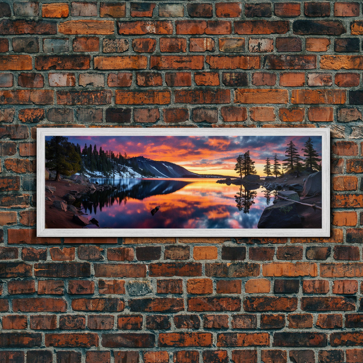 Panoramic of Crater Lake National Park, Extra Large Wall Art, Panoramic Wall Art, Panoramic Print, Landscape Photography, Landscape Print