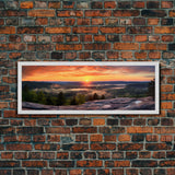 Panoramic of Cuyahoga Valley National Park, Extra Large Wall Art, Panoramic Wall Art, Panoramic Print, Landscape Photography Landscape Print