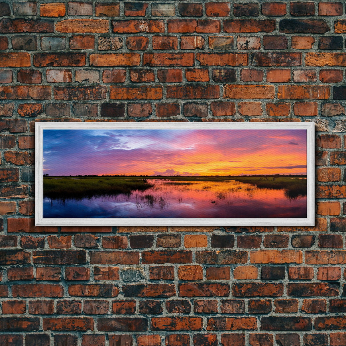 Panoramic of Everglades National Park, Extra Large Wall Art, Panoramic Wall Art, Panoramic Print, Landscape Photography Landscape Print