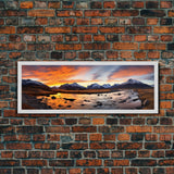 Panoramic of Gates Of The Arctic National Park , Extra Large Wall Art, Panoramic Wall Art, Panoramic Landscape Print, Landscape Photography