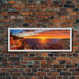 Panoramic of Grand Canyon National Park, Extra Large Wall Art, Panoramic Wall Art, Panoramic Landscape Print, Landscape Photography