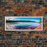 Panoramic of Grand Prismatic Spring Yellowstone, Extra Large Wall Art, Panoramic Wall Art, Panoramic Landscape Print, Landscape Photography