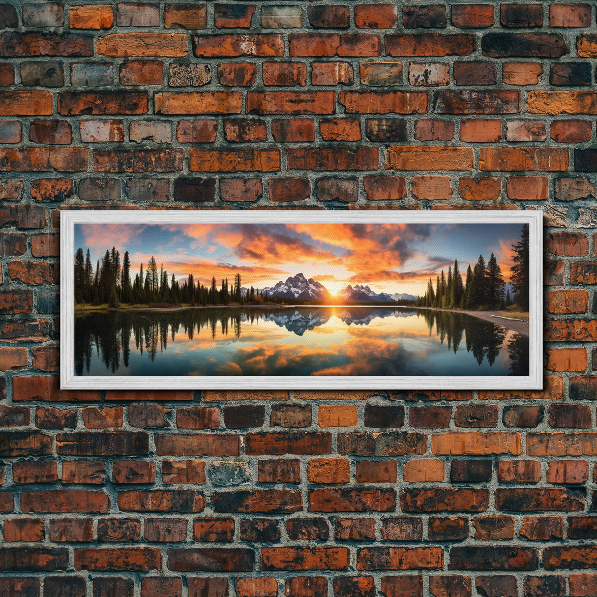 Panoramic of Grand Teton National Park, Extra Large Wall Art, Panoramic Wall Art, Panoramic Print, Landscape Photography Landscape Print