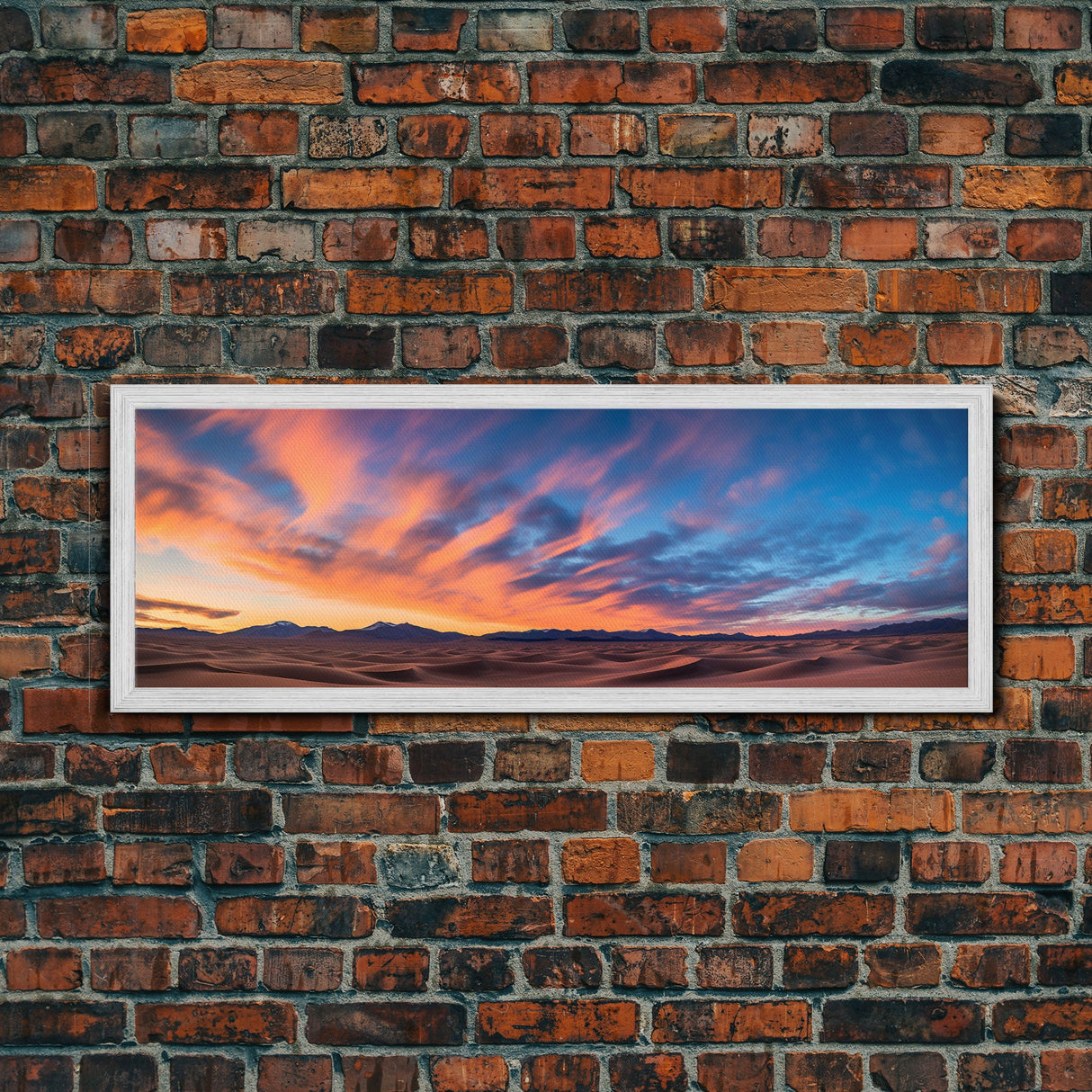 Panoramic of Great Sand Dunes National Park, Extra Large Wall Art, Panoramic Wall Art, Panoramic Landscape Print, Landscape Photography