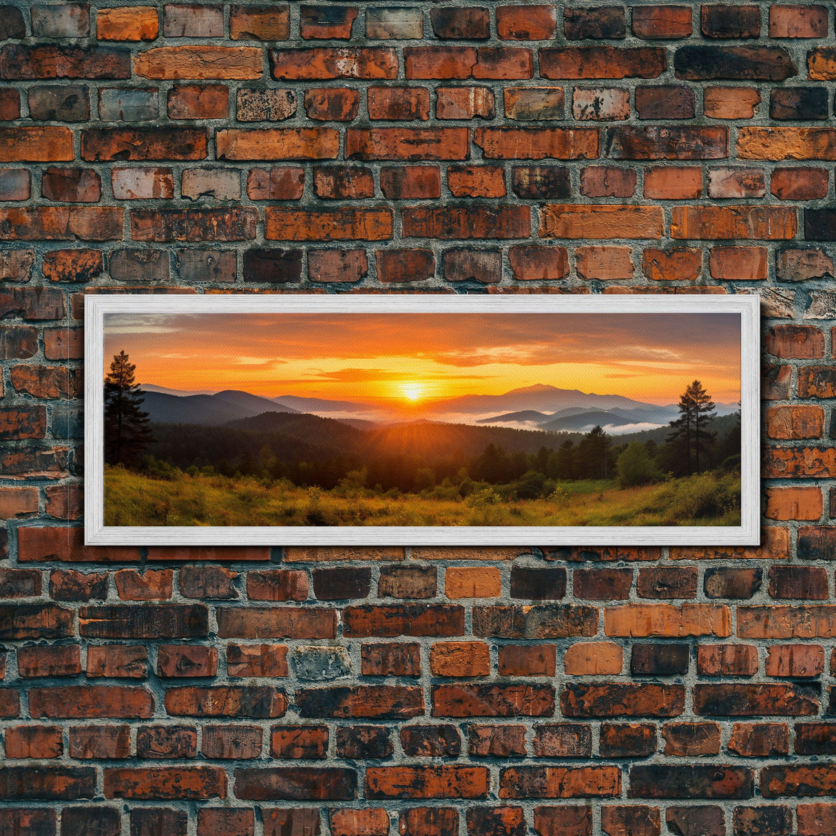 Panoramic of Great Smoky Mountains National Park, Extra Large Wall Art, Panoramic Wall Art, Panoramic Print, Landscape Photography Landscape