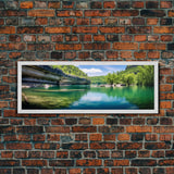 Panoramic of Hamilton Pool Texas, Extra Large Wall Art, Panoramic Wall Art, Panoramic Landscape Print, Landscape Photography