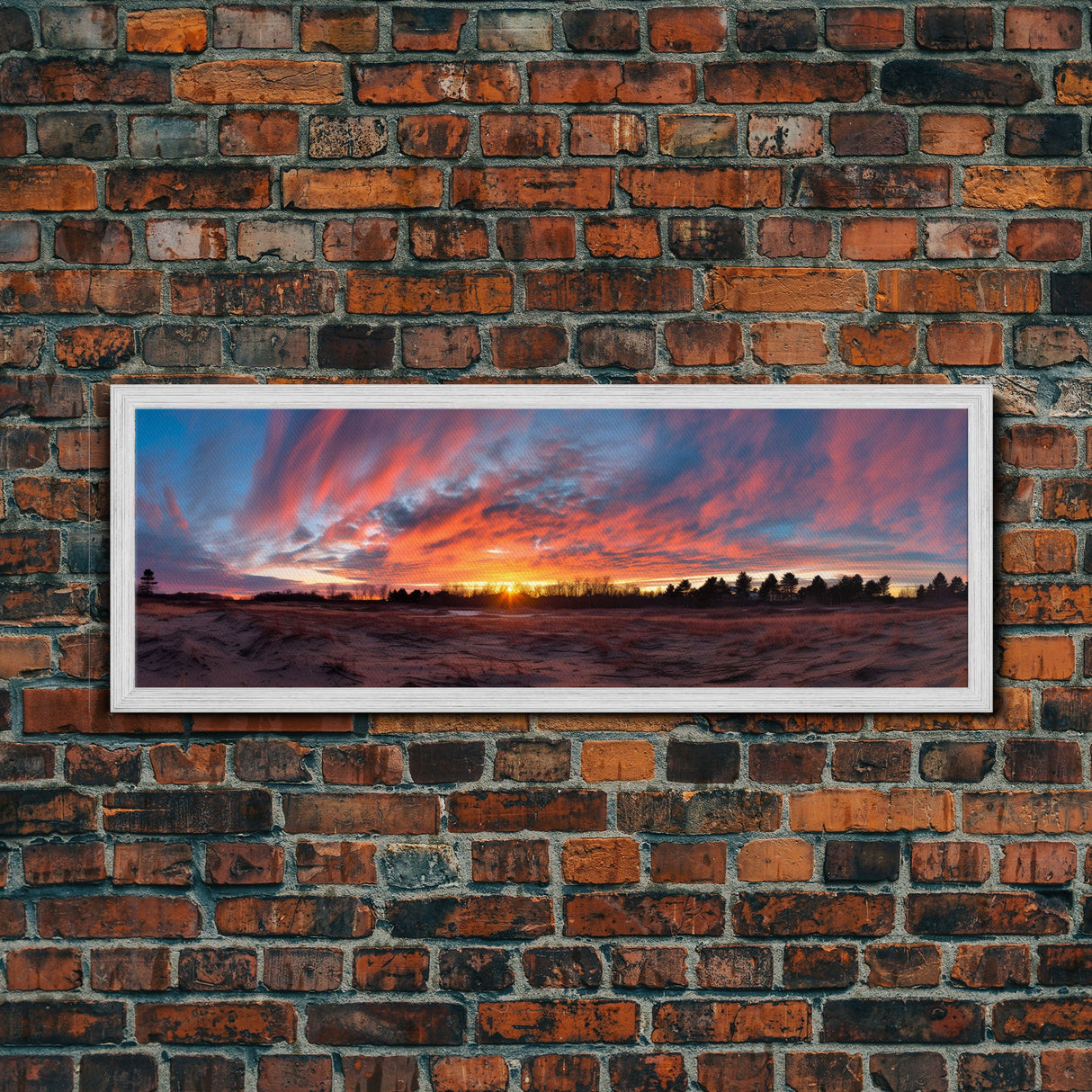 Panoramic Print Indiana Dunes National Park, Extra Large Wall Art, Panoramic Wall Art, Panoramic Landscape Print, Landscape Photography