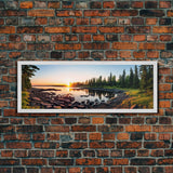 Panoramic of Isle Royale National Park, Extra Large Wall Art, Panoramic Wall Art, Panoramic Print, Landscape Photography Landscape