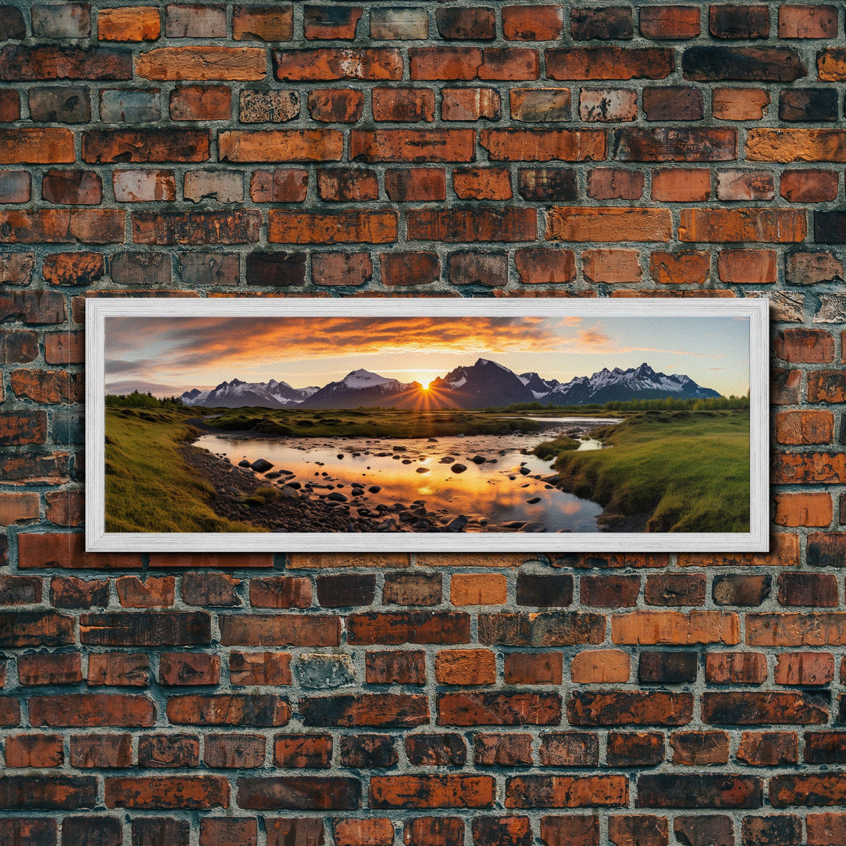 Panoramic Print of Katmai National Park, Extra Large Wall Art, Panoramic Wall Art, Panoramic Landscape Print, Landscape Photography