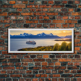 Panoramic Print of Katmai National Park, Extra Large Wall Art, Panoramic Wall Art, Panoramic Landscape Print, Landscape Photography