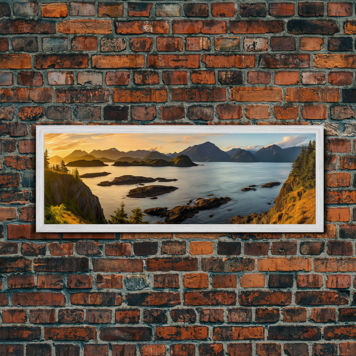 Panoramic of Kenai Fjords National Park, Extra Large Wall Art, Panoramic Wall Art, Panoramic Print, Landscape Photography Landscape