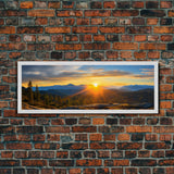 Panoramic of Kings Canyon National Park, Extra Large Wall Art, Panoramic Wall Art, Panoramic Print, Landscape Photography Landscape