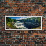 Panoramic Print of Letchworth State Park, Extra Large Wall Art, Panoramic Wall Art, Panoramic Landscape Print, Landscape Photography