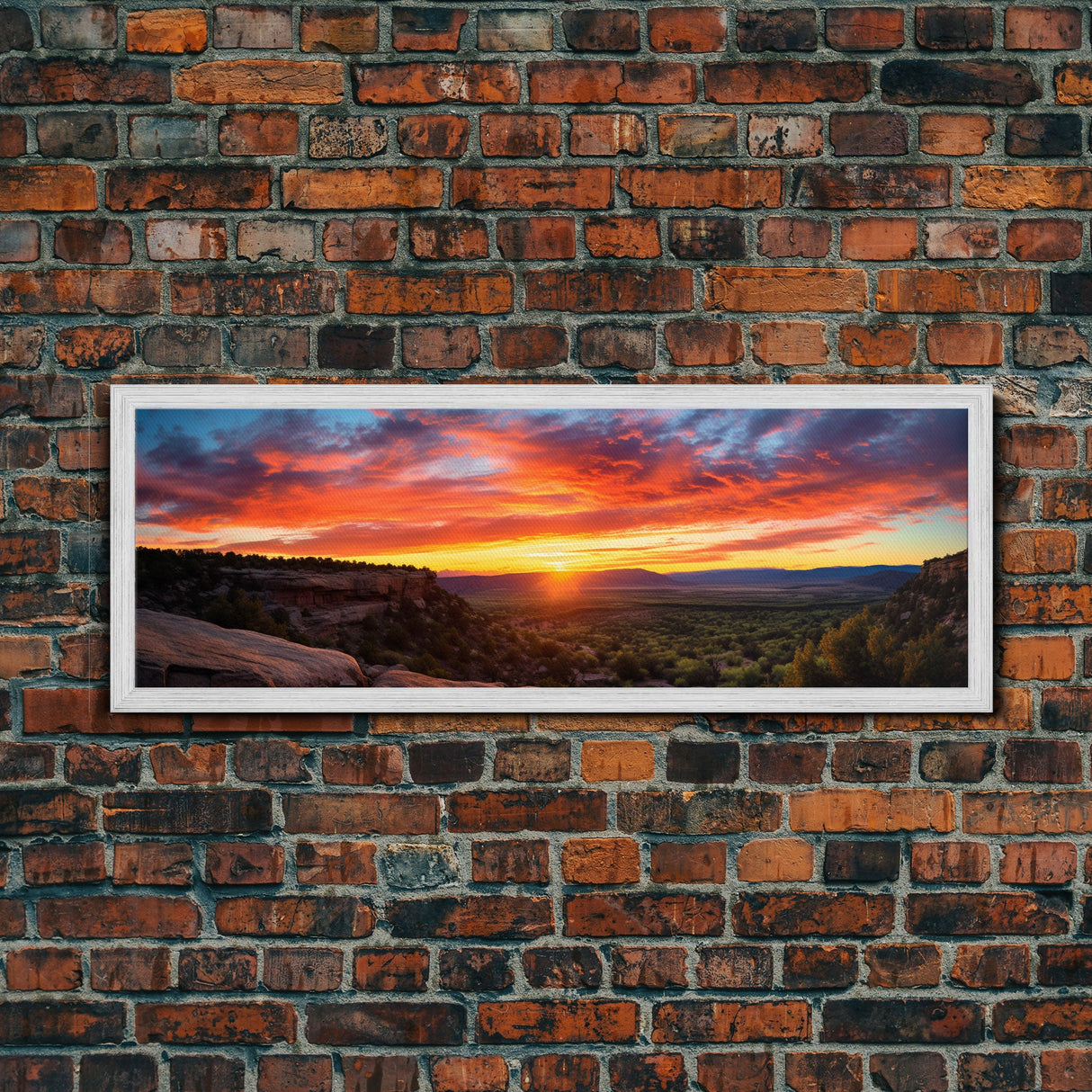 Panoramic Print of Mesa Verde National Park Extra Large Wall Art, Panoramic Wall Art, Panoramic Landscape Print, Landscape Photography