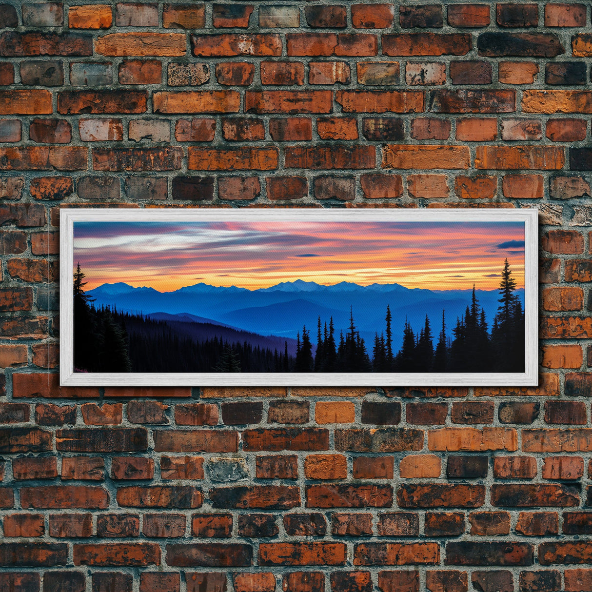 Panoramic Print of Olympic National Park Extra Large Wall Art, Panoramic Wall Art, Panoramic Landscape Print, Landscape Photography