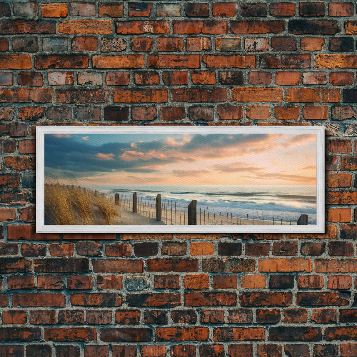 Panoramic Print of The Outer Banks, Beach Art, Extra Large Wall Art, Panoramic Wall Art, Panoramic Landscape Print, Landscape Photography