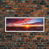 Panoramic Print of Petrified Forest National Park Extra Large Wall Art, Panoramic Wall Art, Panoramic Landscape Print, Landscape Photography