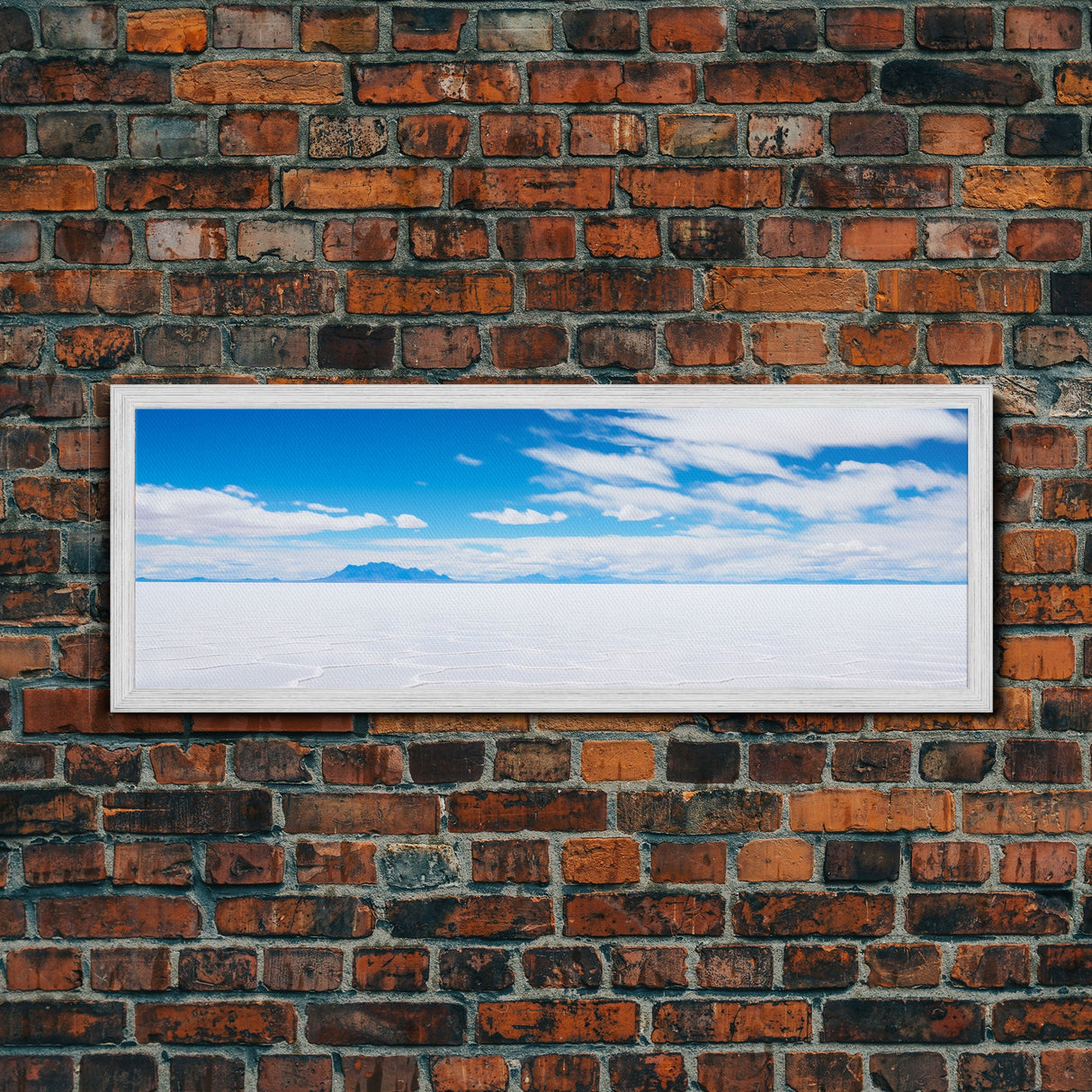 Panoramic Print of Salarde Uyuni Bolivia Salt Flats Extra Large Wall Art Panoramic Wall Art Panoramic Landscape Print, Landscape Photography