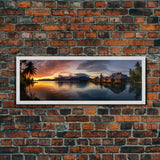 Panoramic Print of Tahiti, Extra Large Wall Art, Panoramic Wall Art, Panoramic Landscape Print, Landscape Photography