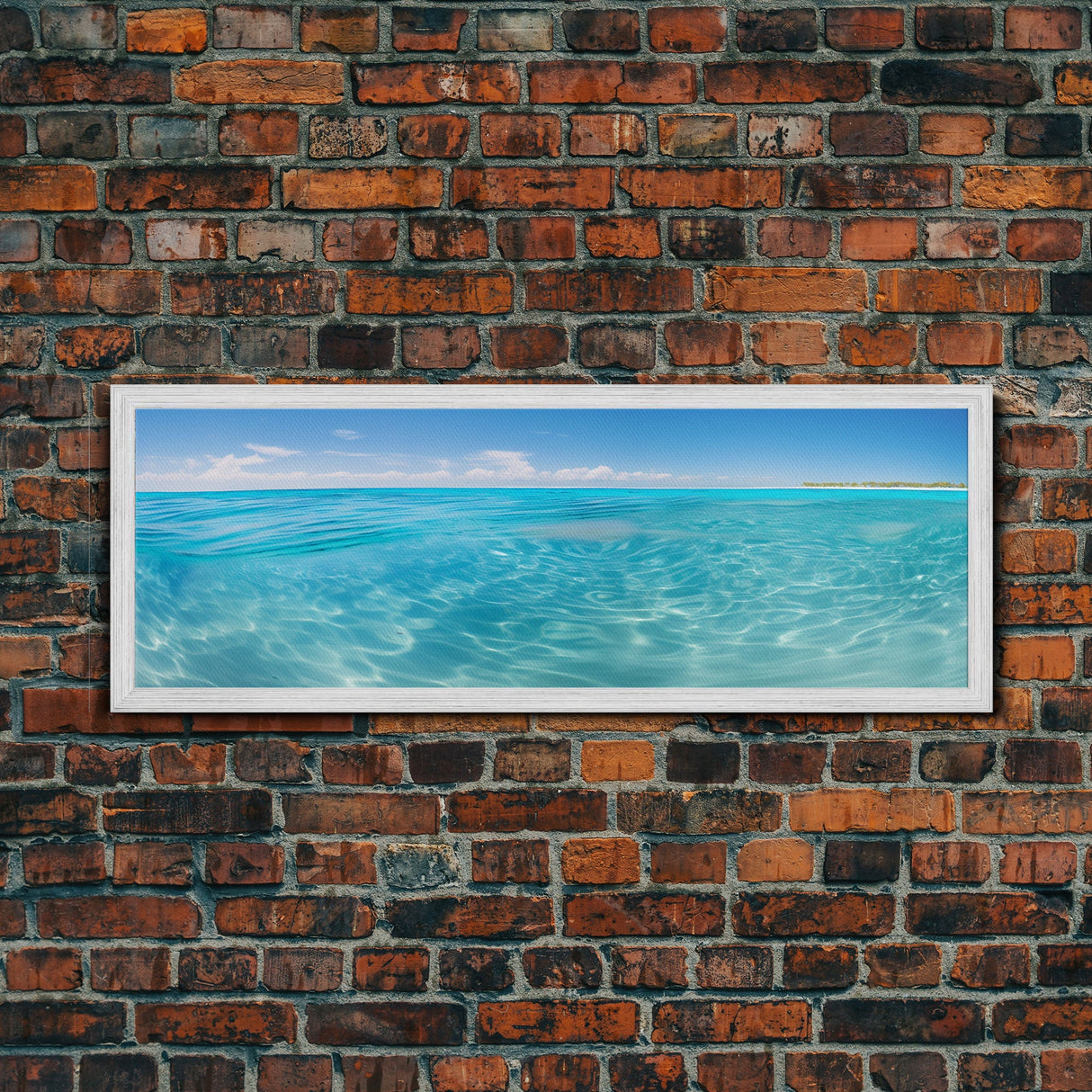 Panoramic Print of Turks Caicos, Beautiful Beach, Extra Large Wall Art, Panoramic Wall Art, Panoramic Landscape Print, Landscape Photography