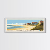 Dunwich Beach, United Kingdom Panoramic Print, Vacation Gift, United Kingdom Wall Art, Beach Painting, Beach Decor, Large Wall Art, Wood Frame Art