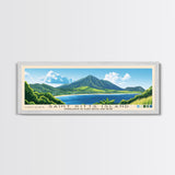 Saint Kitts Island, Federation of Saint Kitts and Nevis Panoramic Print, Vacation Gift, Federation of Saint Kitts and Nevis Wall Art, Vacation Wall Art, Vacatation Memories, Beach Decor, Beach Or Lakehouse Art