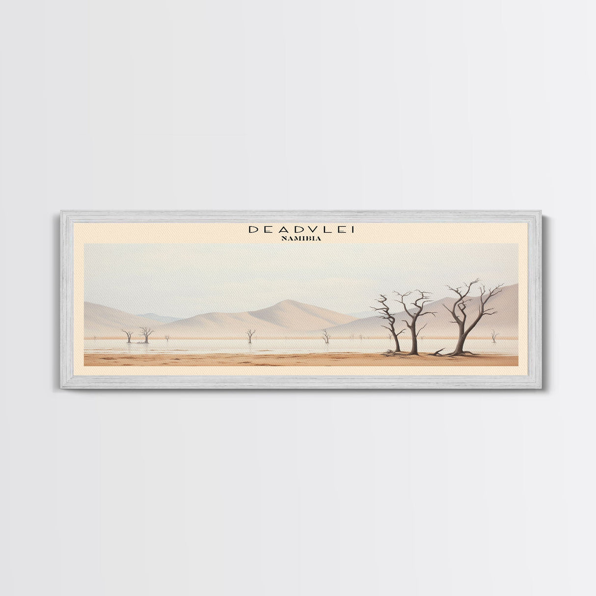 Deadvlei Travel Poster Print, Framed Canvas Wall Art, Metal Wall Art, COUNTRY art, Gift For Him, Travel Wall Art, Travel Lover Gift